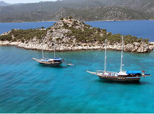 Gulet Blue Cruises in Turkey